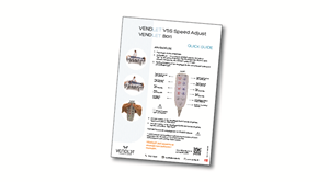 Quick Guide til VENDLET V5S Speed Adjust / Bari