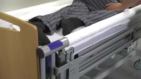 Skift lagen med patienten i sengen med VENDLET V5S
